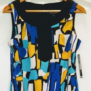 Perceptions NY Multi Colored Dress Sz 8